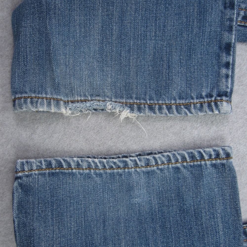 Wrangler 20X Jeans mens 38x36 Blue Straight Leg Medium Wash Western‎ Distressed - Picture 13 of 14